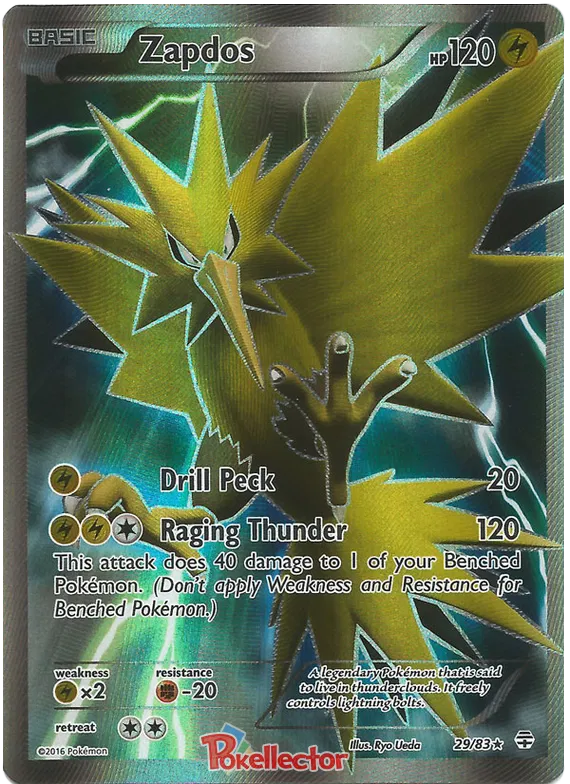 Zapdos 29/83 Generations