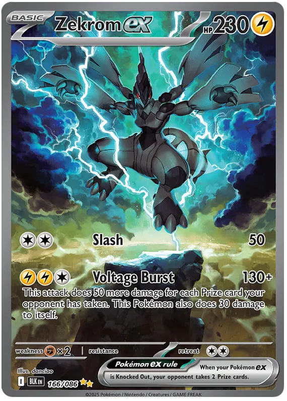Zekrom ex 166/086 Black Bolt