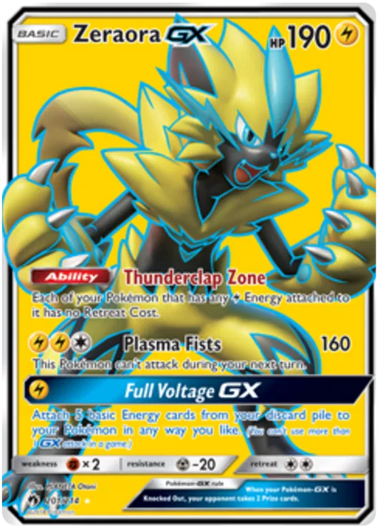 Zeraora GX 201/214 Lost Thunder
