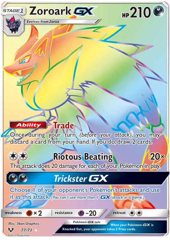 Zoroark GX 77/73 Shining Legends