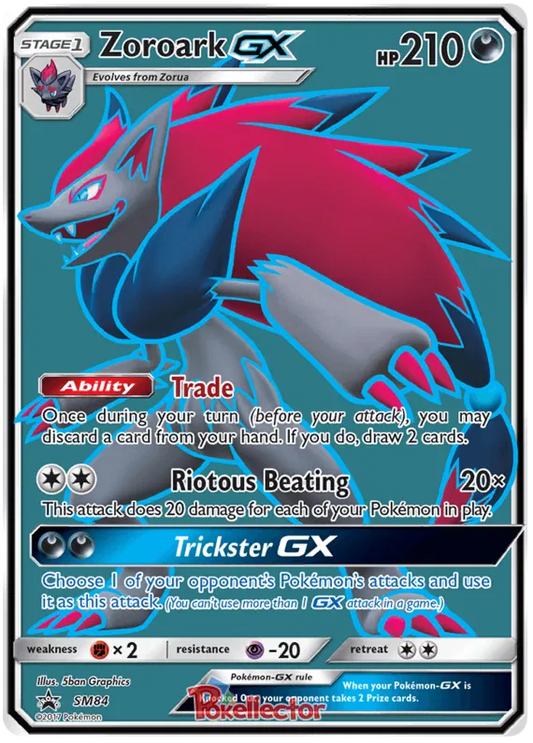 Zoroark GX SM84 Sun & Moon Promos