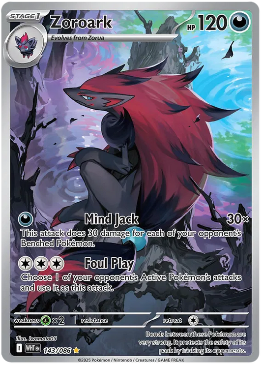 Zoroark 143/086 White Flare