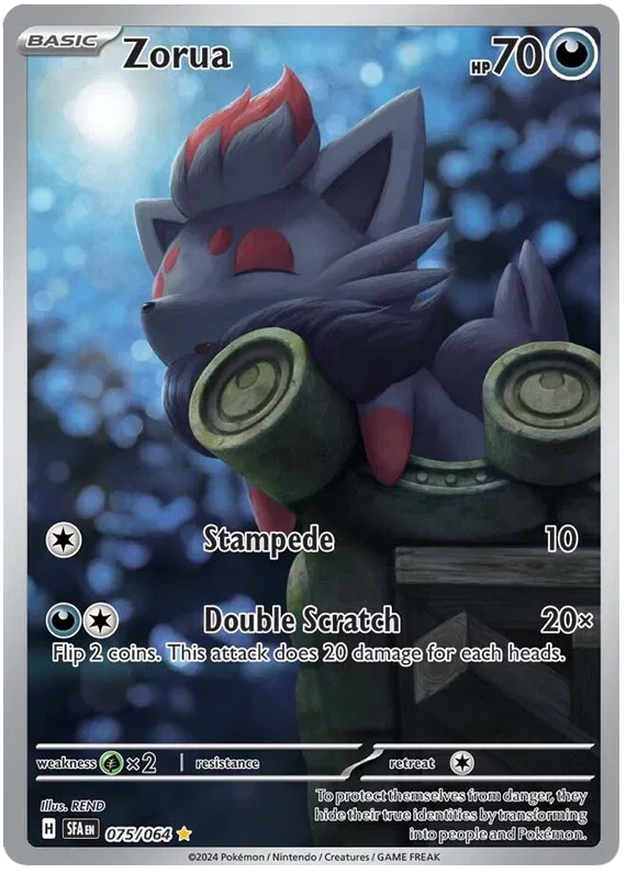 Zorua 075/064 Shrouded Fable