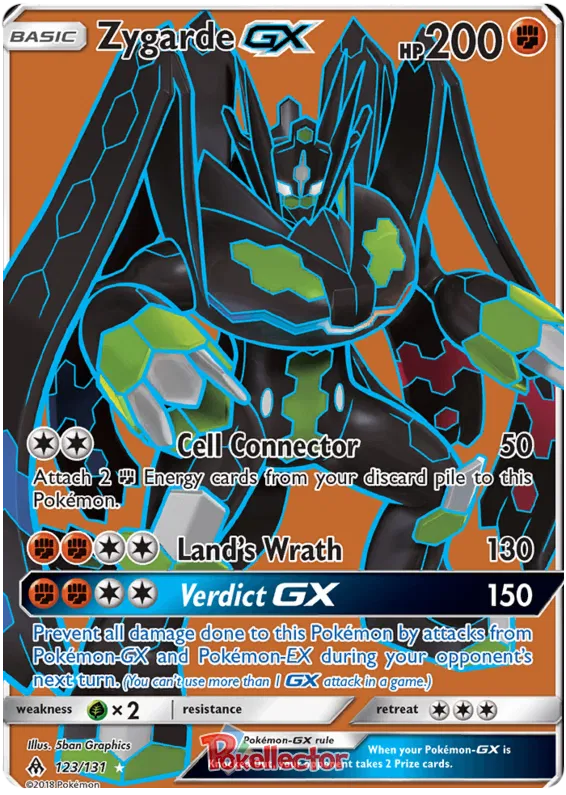Zygarde GX 123/131 Forbidden Light