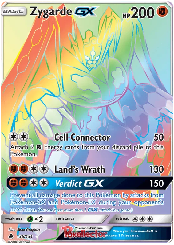 Zygarde GX 136/131 Forbidden Light