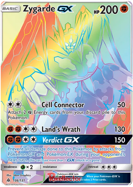 Zygarde GX 136/131 Forbidden Light