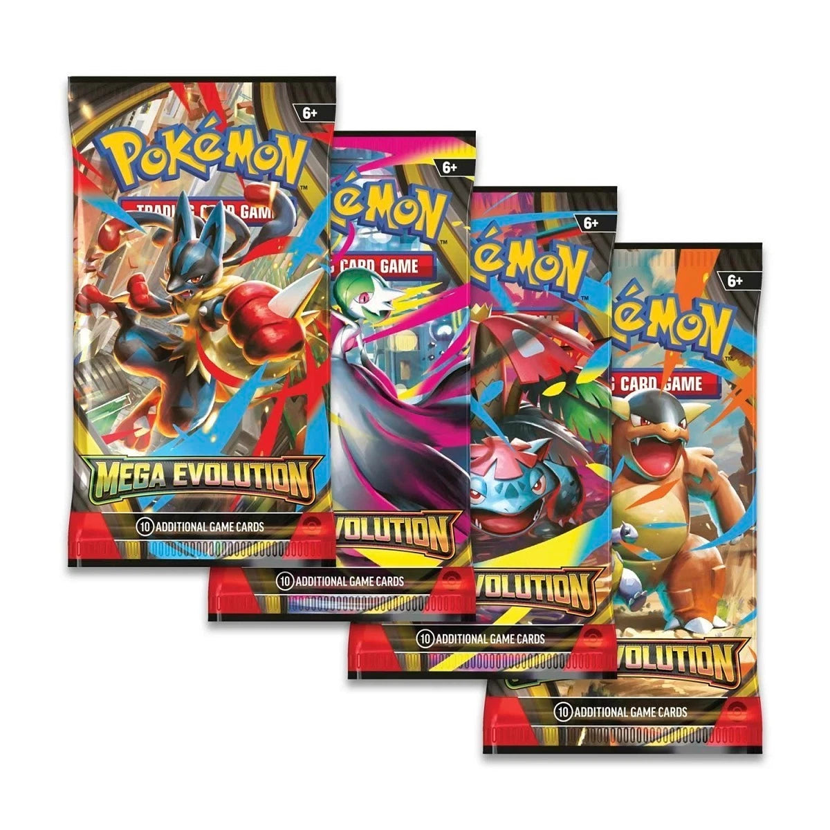 Mega Evolution Booster Art Set