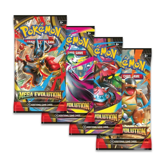 Mega Evolution Booster Art Set