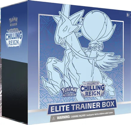 Chilling Reign - ETB - Elite Trainer Box Ice Rider Calyrex