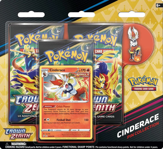 Crown Zenith Pin Collection (Cinderace)