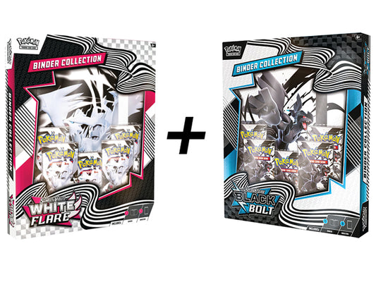 Black Bolt & White Flare Binder Collection