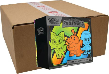 Paldea Evolved - ETB - Elite Trainer Box Case