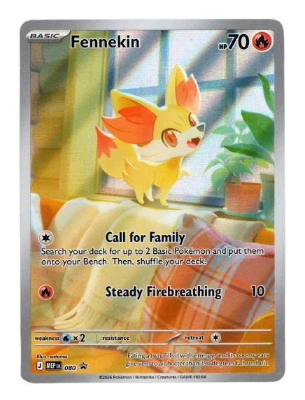 Fennekin - 080 Mega Evolution Promo