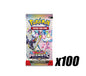 100x Prismatic Evolutions Booster Pack Bundle