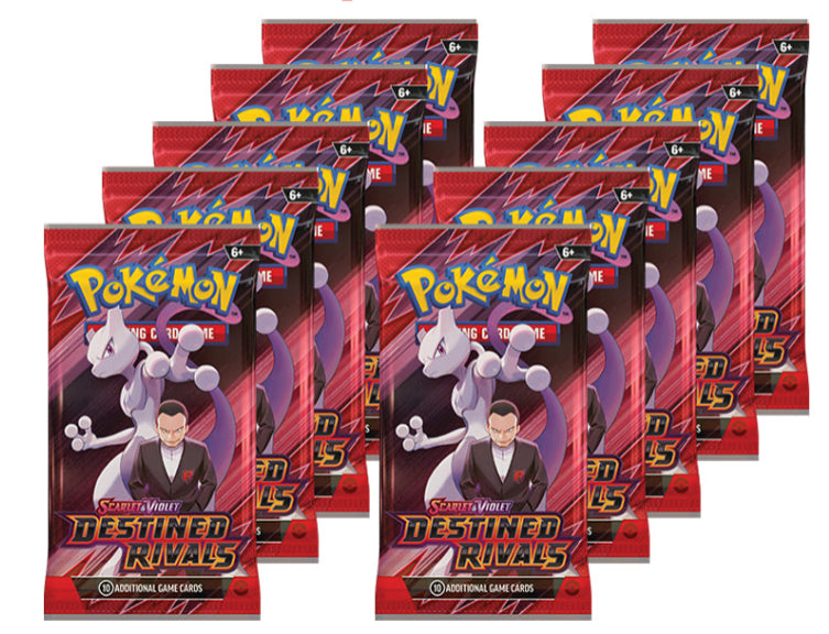 10x Destined Rivals Booster Pack Bundle