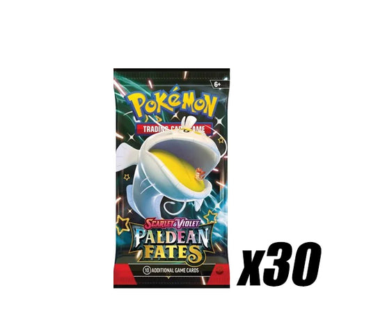 30x Paldean Fates Booster Pack Bundle