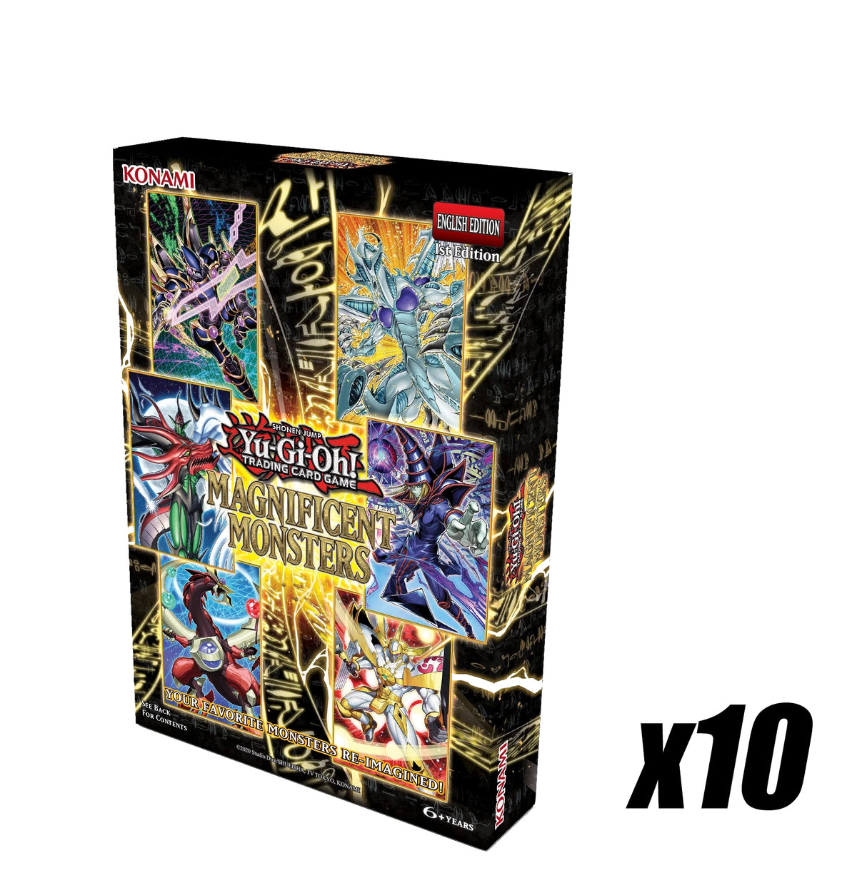 Yu-Gi-Oh! Magnificient Monsters Booster Box Display