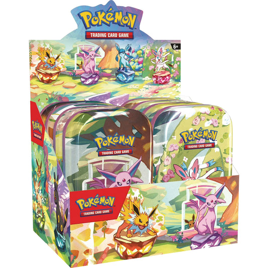 Prismatic Evolutions Mini TIn Display