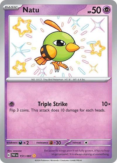 Natu 151/091 Paldean Fates