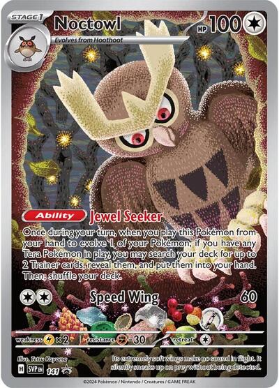 Noctowl 141 Scarlet & Violet Promo