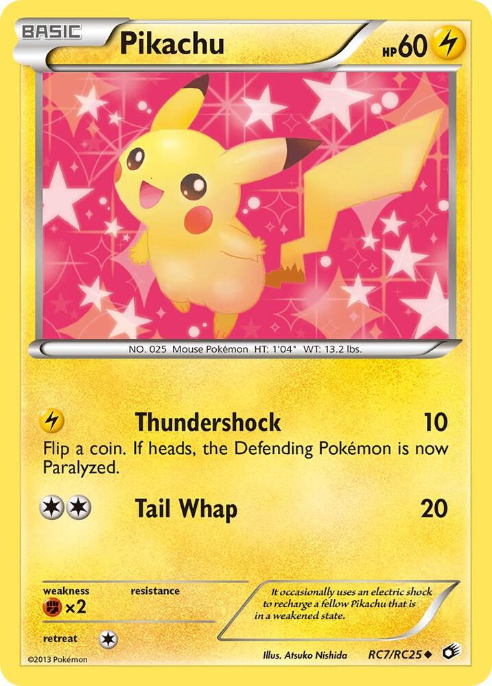 Pikachu RC7/RC25 Legendary Treasures