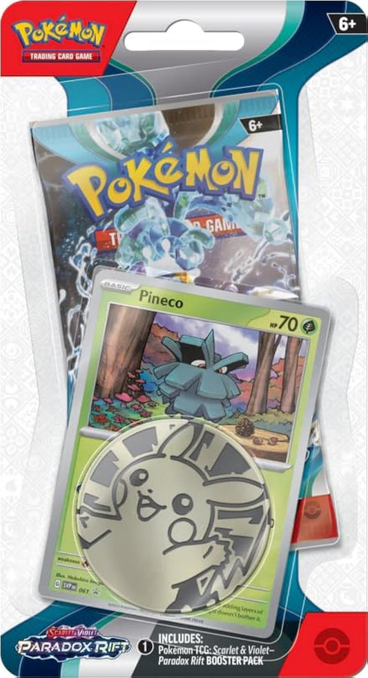 Scarlet & Violet - Paradox Rift Checklane Blister (Pineco)