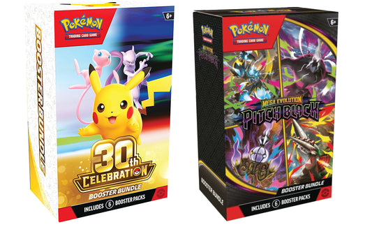 (Précommande) 30th Celebration Pitch Black Booster Bundle Lot