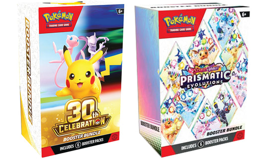 (Précommande) 30th Celebration Prismatic Evolutions Booster Bundle Lot