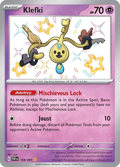 Klefki 159/091 Paldean Fates