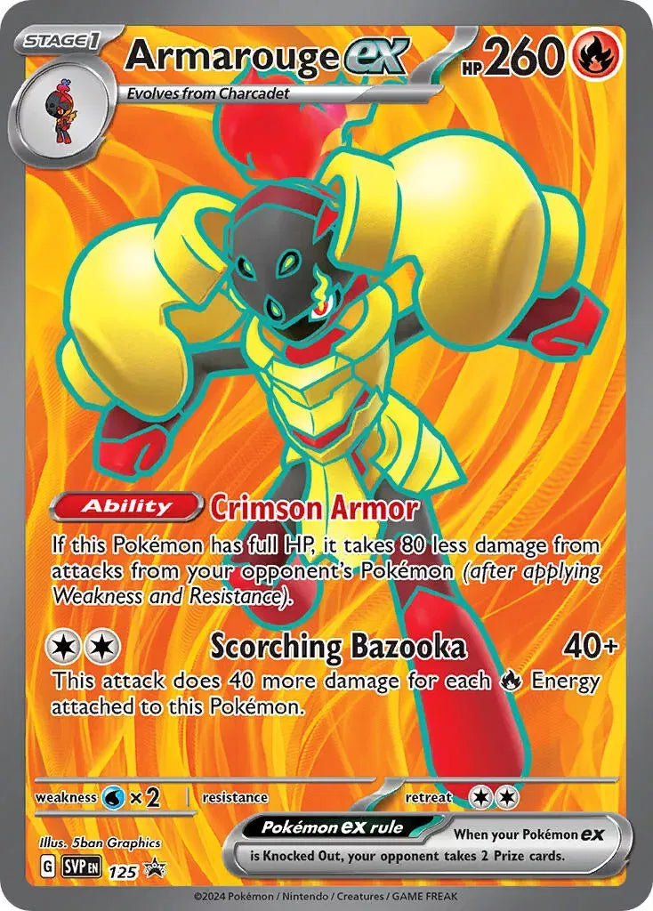Armarouge ex 125 Scarlet & Violet Promo
