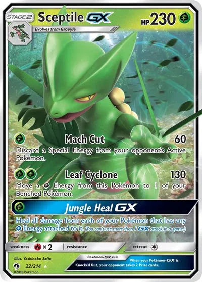 Sceptile GX 22/214 Lost Thunder