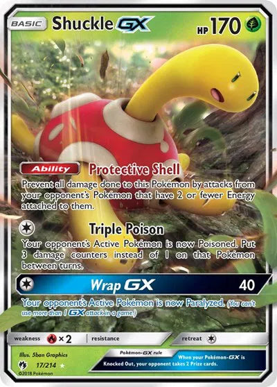 Shuckle GX 17/214 Lost Thunder