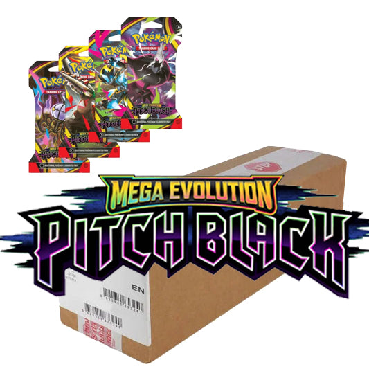 (Précommande) Pitch Black Sleeved Booster Case