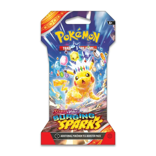 Surging Sparks Sleeved Booster Pack
