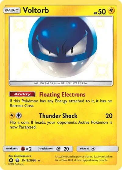 Voltorb SV13/SV94 Hidden Fates