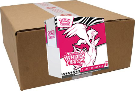White Flare - ETB - Elite Trainer Box Case